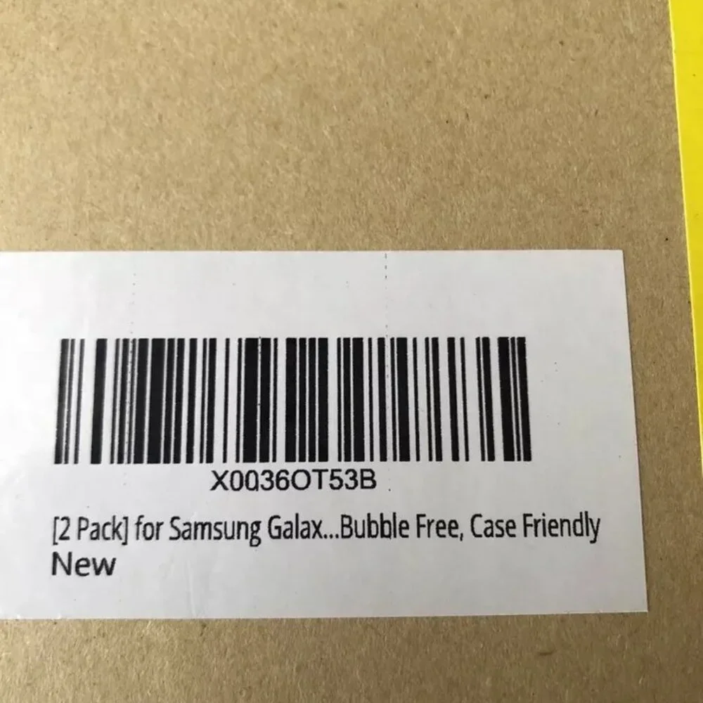 2 Pack Glass Screen Protector for Samsung Galaxy Phone Bubble Free NEW Sealed